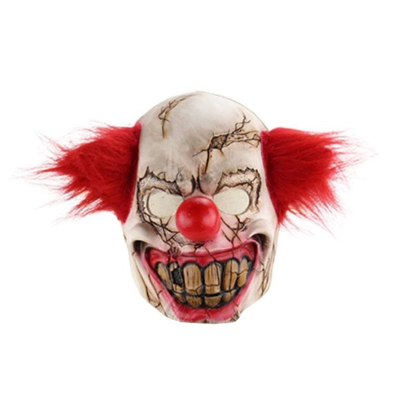 

horror ghost face clown halloween christmas engaged bar dance party props strange latex scary mask