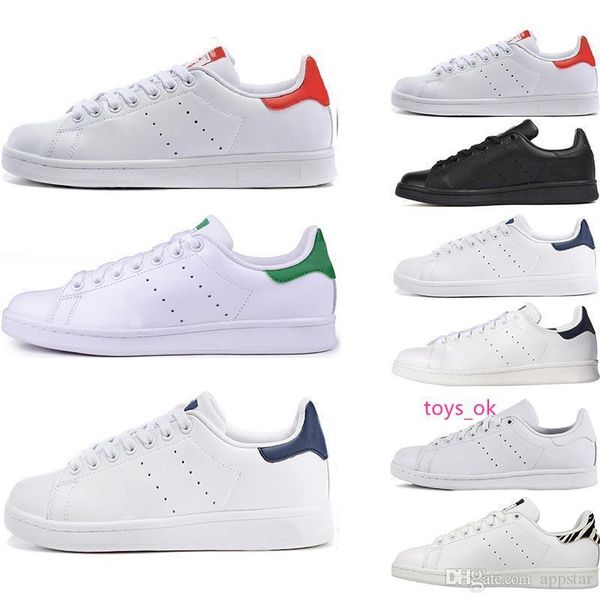 

designer fashion stan smith shoes brand mens womens casual leather sports sneakers skateboard shoes size eur 36-45