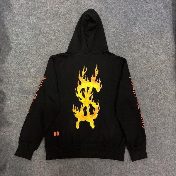 

19ss new hip-hop flaming dollar travis scott astroworld hoodie sweatshirts mens kanye west hip hop high street world pullover, Black