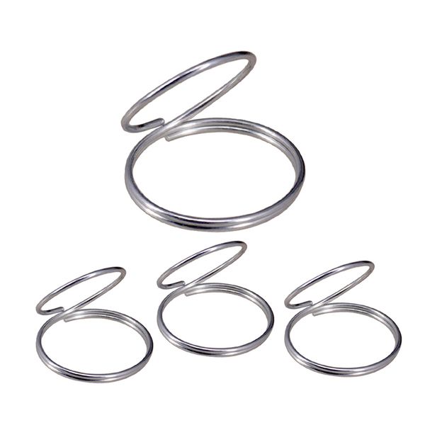 

4 pcs metal finger picks guard plectrum for ukulele bass guitar