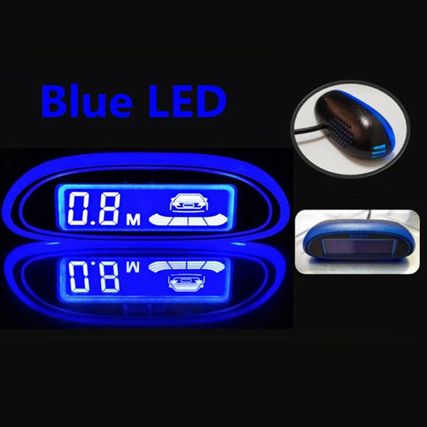 

car led parking reverse backup radar monitor detector display system buzzer td326