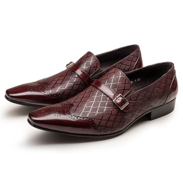 

leather shoes oxfords formal wear men shoes hollow out breathable simple leather fashion men shoes chaussure homme, Black