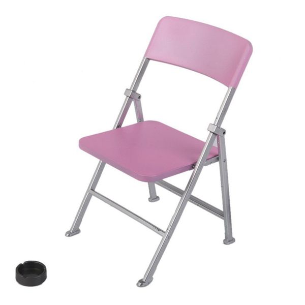 

1/6 scale dollhouse miniature furniture folding chair for dolls action figure