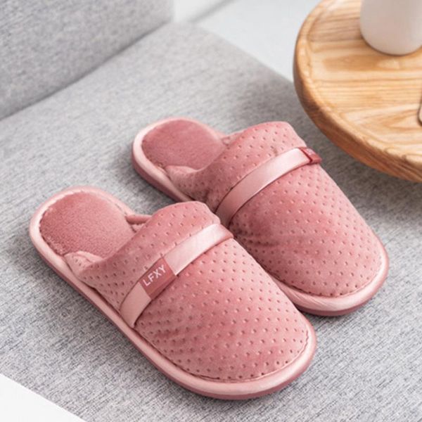 

shoes woman new slippers fashion women/man round toe flip flops winter warm soft comfortable indoor shoes zapatos de mujer#d10, Black
