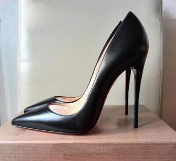 

factory women black sheepskin nude patent leather poined toe pumps,120mm fashion lred bottom high heels shoes for women wedding shoes s01