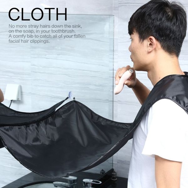 

men beard shaving apron wrap facial hair beard trimming cutting wrap barbershop dye shaving hair collective apron cloth