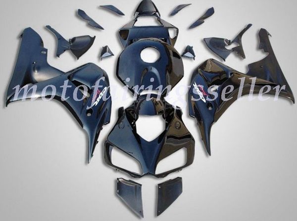

oem quality new abs full fairings kits fit for honda cbr1000rr (2006-2007) cbr1000rr 06 07 bodywork set all gloss black