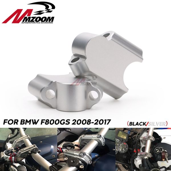 

for f800gs 2008-2017 2014 2015 2016 aluminum 28mm motorcycle handlebar raiser riser up backs moves bracket kit