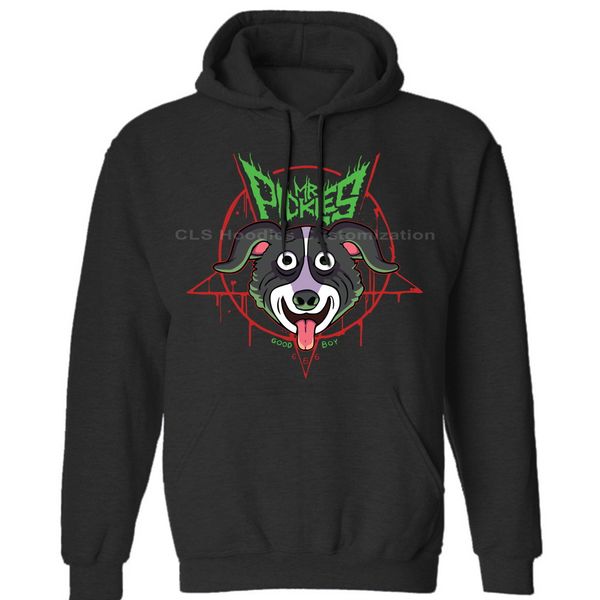 

mr pickles pentogram lucifer devil mens (womens) winter hoodies sweatshirts ing, Black