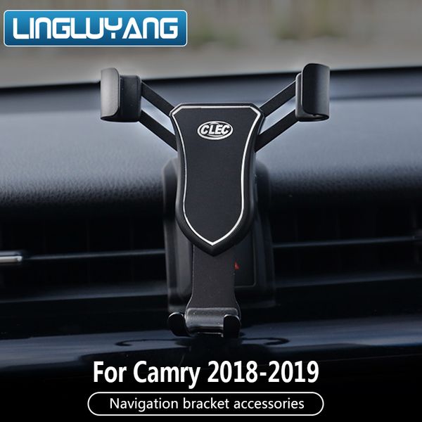

for toyoto camry 2018-2019 car mobile phone holderphone stand navigation bracket to change decorative accessori