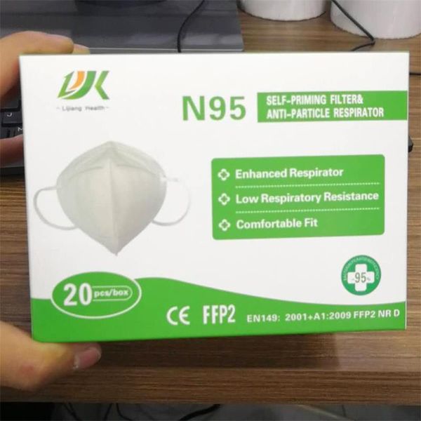 

ce in stock n95 ffp2mask lijiang youpin n95 mask with all certification anti-dust face mask with individual retail package