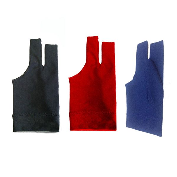 

billiard cue glove pool left hand open three finger glove fitness accessories