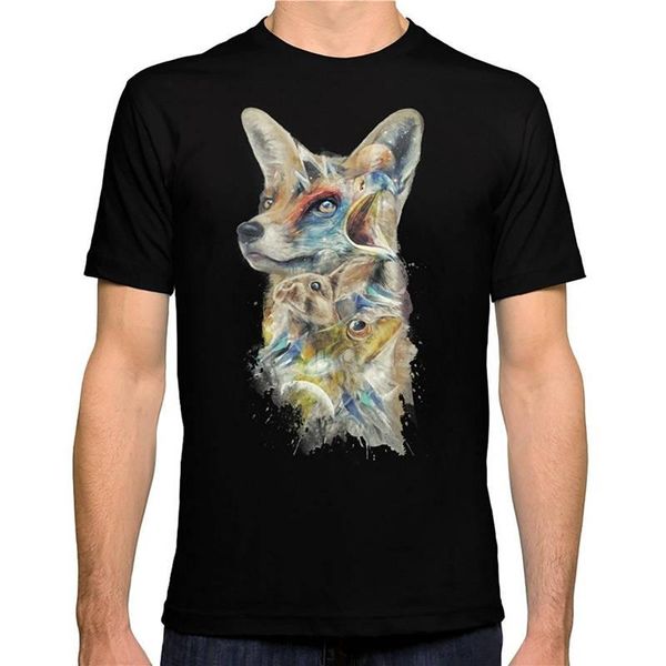 

мода футболка одежда с коротким рукавом мода 2018. crew neck мужские герои lylat starfox тис, White;black