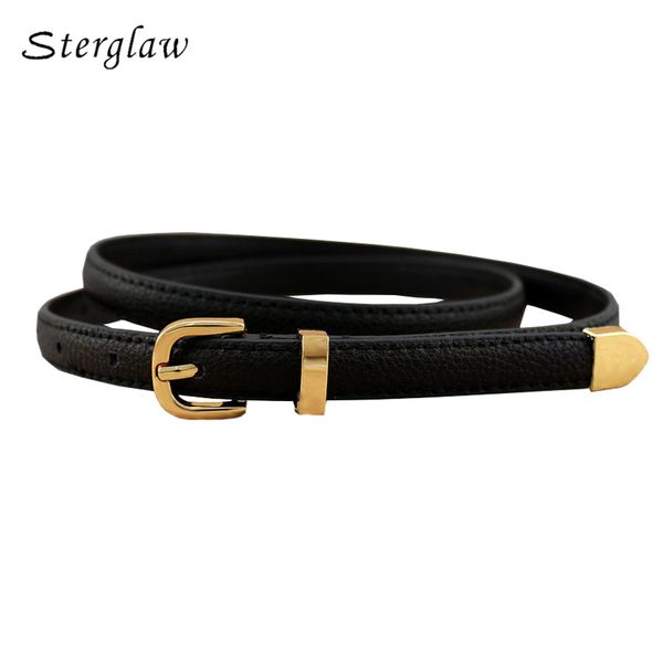 

13 colors fashion female thin belt women 2019 strap women leather trouser children's belts ladies on dresses f111, Black;brown