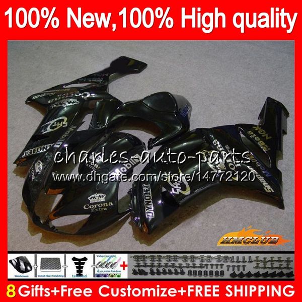 

bodys + 8gifts дл kawasaki zx 6r 6 r 600cc пѬодажа black zx636 07 08 34hc.6 zx636 zx600 600 zx6r 07 08 zx 636 zx6r 2007 2008 обека