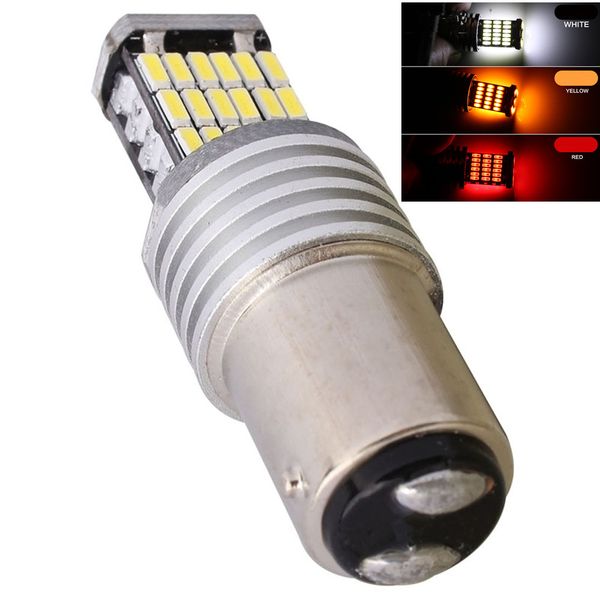 

car 1157 bay15d p21/5w led 4014 45 smd led 1016 7528 double contact high auto turn brake stail light car styling
