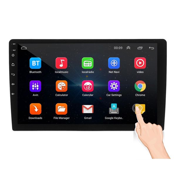 

imars 10.1inch 2din for android 8.1 car mp5 player 1+16g ips 2.5d touch screen stereo radio gps wifi fm