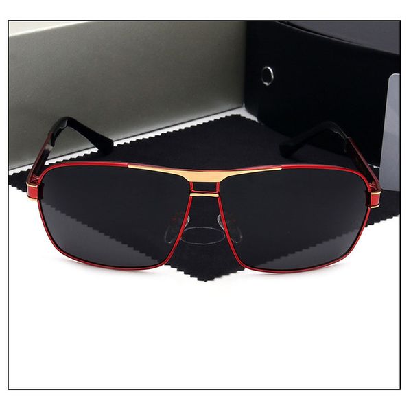 Moda Uomo HD Occhiali da sole polarizzati Marca Mercedes occhiali Occhiali lentes de sol mujer Occhiali da guida Oculos De Sol 722