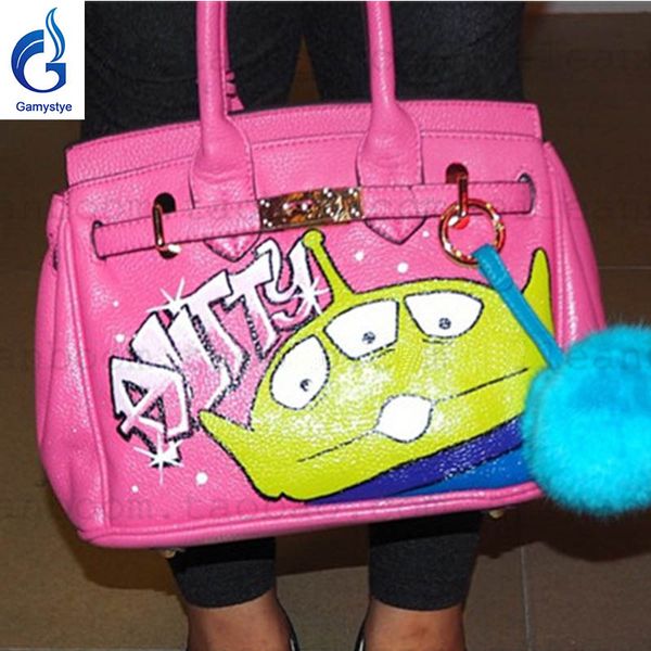 

personal custom art paint custom name bags designer handabgs hamz luxury purse handbag genuine leather designer bags real leather handbag