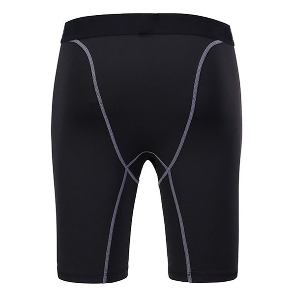 

men compression short running tights men's quick dry gym fitness sport leggings running shorts underwear sport shorts m*, Black;blue