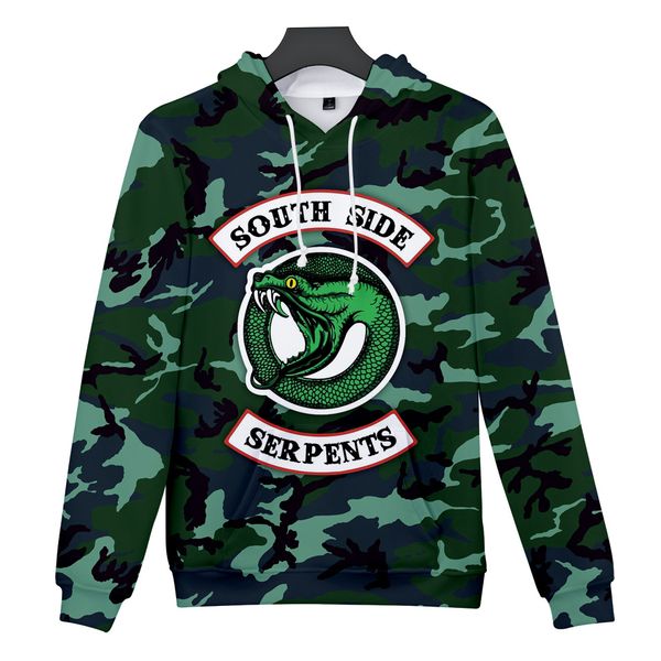 

нового rivedale печатного 3d толстовка дизайнер мужчины подросток мальчик одежда топы с капюшоном повседневной harajuku кофта одежды, Black