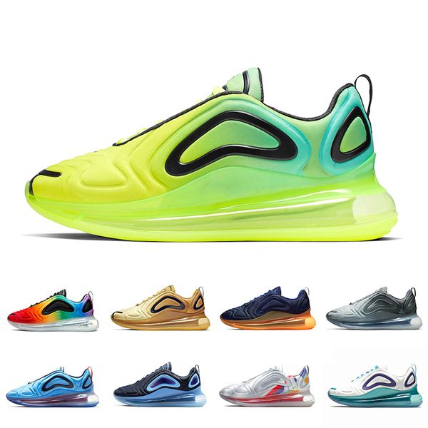 

2019 720s shoes bold branding volt obsidian kpu og running shoes for men women black speckle sea forest mens trainers sports sneakers