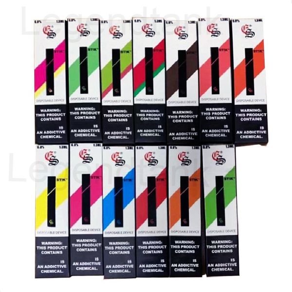 

Электронные сигареты Одноразовая Pod устройства Eon Стик Vape Pen 1,3 мл Устройство стручки предварительно заполненные 280mAh 400 слоеного