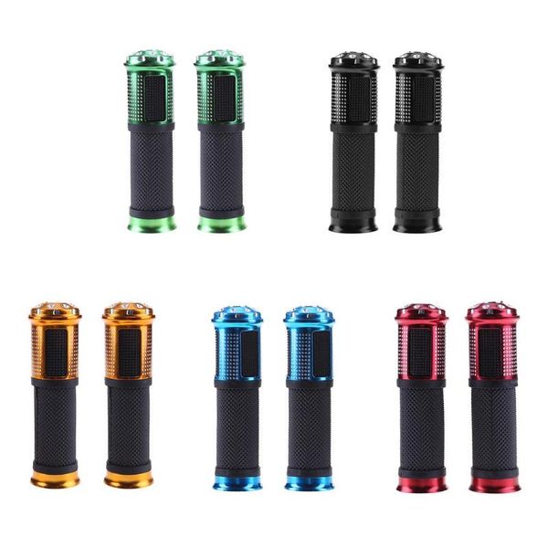 

2pcs universal motorcycle handlebar grips handle bar motorbike atv anti slip handle hand bar ends motorcycles accessories parts