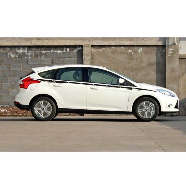 

simple car waist line stickers body decoration decals