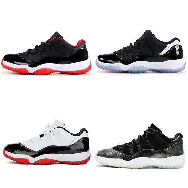 

basketball shoes 11s jumpman low court purple white pine green black obsidian unc sneakers bred concord 45 trainers #897