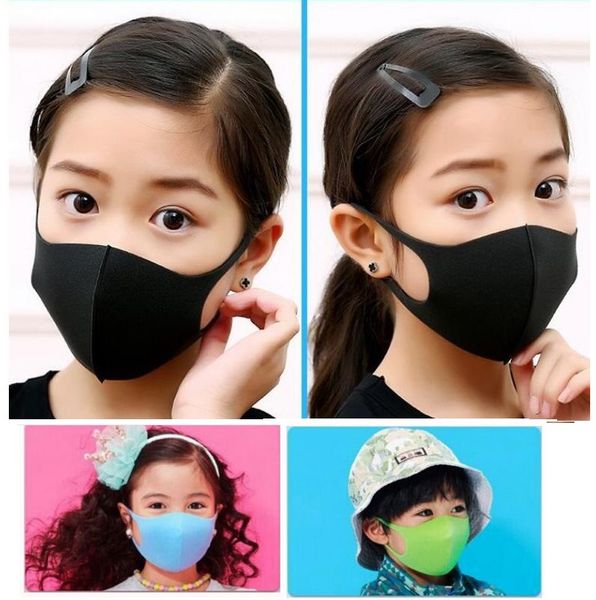 

kid masks anti dust face mouth cover pm2.5 masks dustproof washable reusable sponge mask anti droplet pollution dust in stock