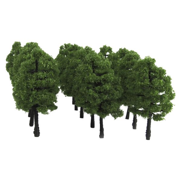 

set of 20 railway scenery model tree 1/100 scale wargame landscape layout