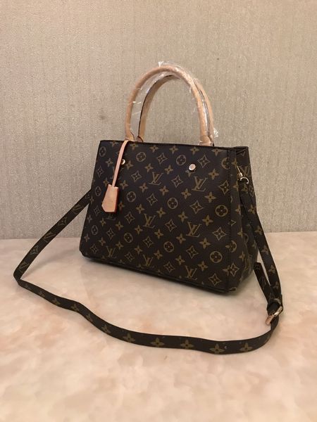 

brand ladies bag simple fashion handbag cross pattern PU leather shopping bag large shoulder bag