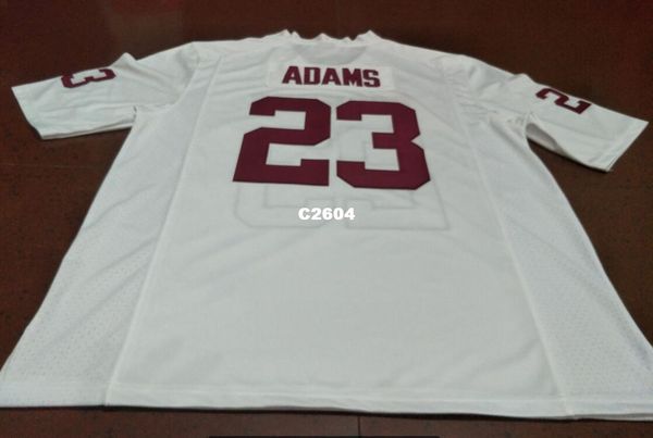 

men #23 abdul adams red white oklahoma sooners alumni college jersey or custom any name or number jersey, Black;red