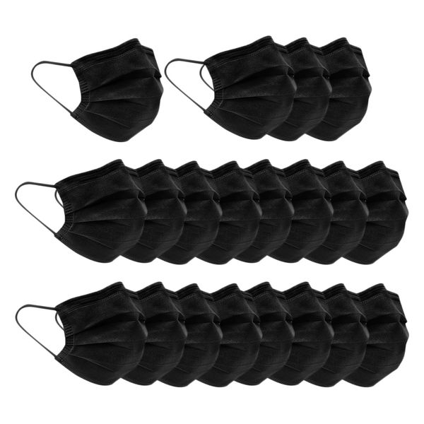 

disposable non woven anti-haze protective mouth mask dustproof mask 20pcs