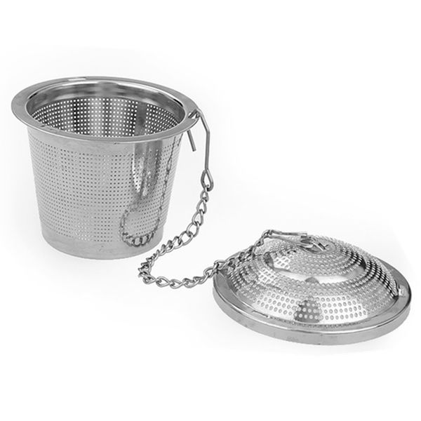 

stainless steel tea infuser cone shape flower leaf tea strainer metal mesh hole healthy filter sell