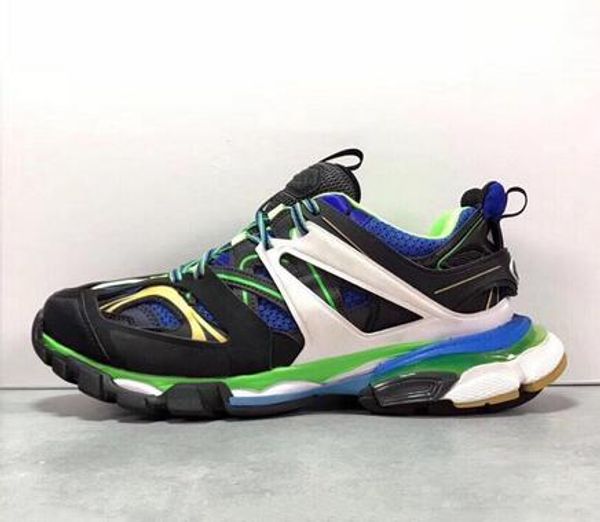 

men women casual shoes track 3.0 sneakers luxury designer tess paris men gomma maille black low track 3m triple s outdoor chaussures