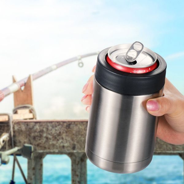 

морской корабль 12 унций изолированная может cooler бутылки из нержавеющей стали с двойными стенками медь подкладка bpa free no sweat снаруж
