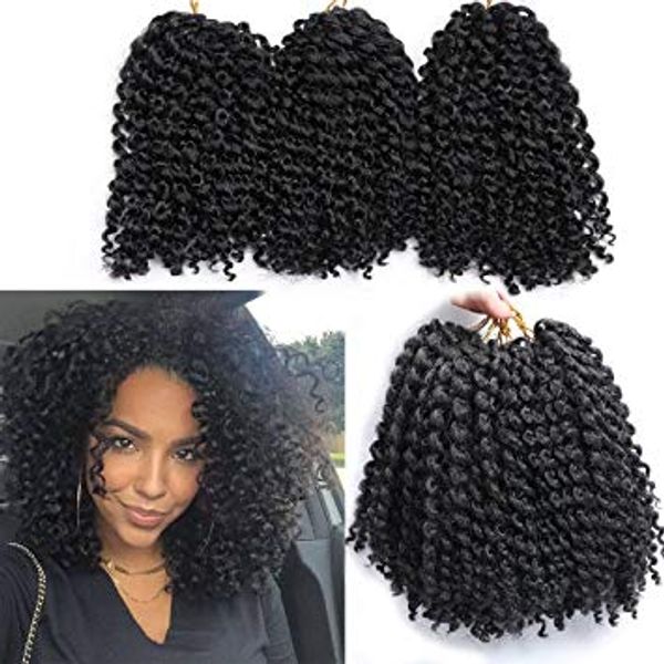 2019 Small Bundles Marlybob Crochet Hair Afro Kinky Curly Crochet