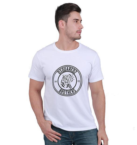 

2020 new d2 mens shirt print tees short sleeve m-3xl tee dsquared2 t shirt men 002b72b#, Black;red