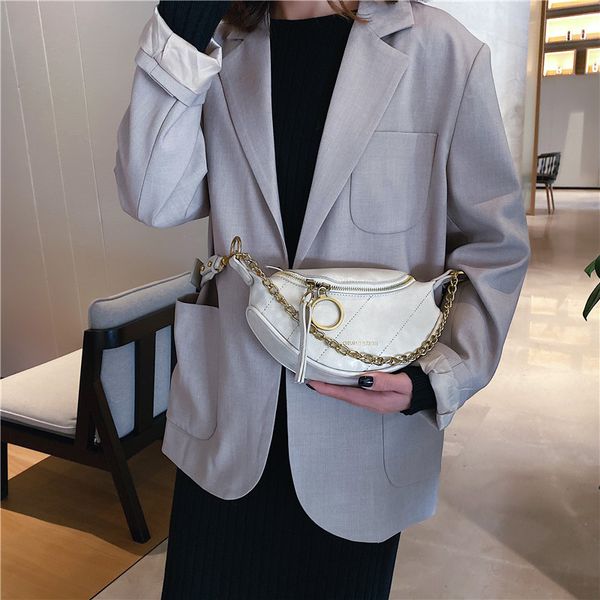 

fashion female bag 2020 new chest bag diagonal shoulder messenger