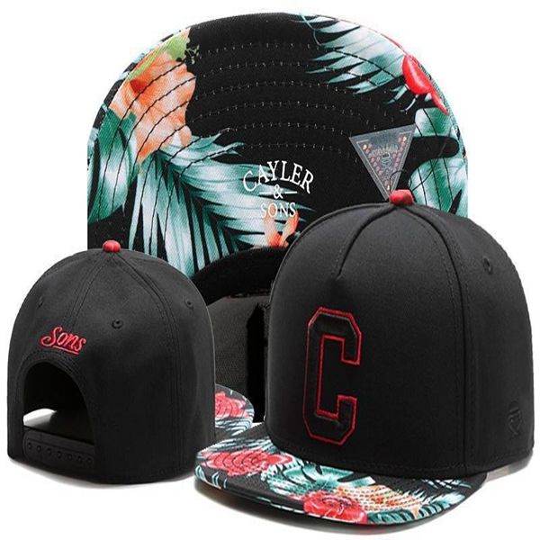 

c letter maple leafs baseball caps brand new hip hop cotton casquette bone gorras for men women snapback hats, Black;white