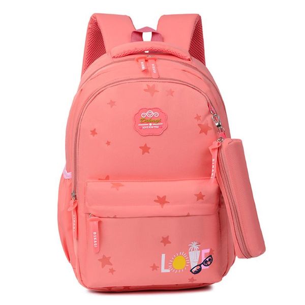 

2020 new children school bags for boys girls big capacity black school backpack waterproof satchel kids book bag mochila escolar