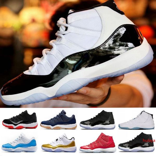 

concord 45 basketball shoes 11 cap and gown 11s men women unc gamma blue gym red platinum tint sport sneakers size 5-13
