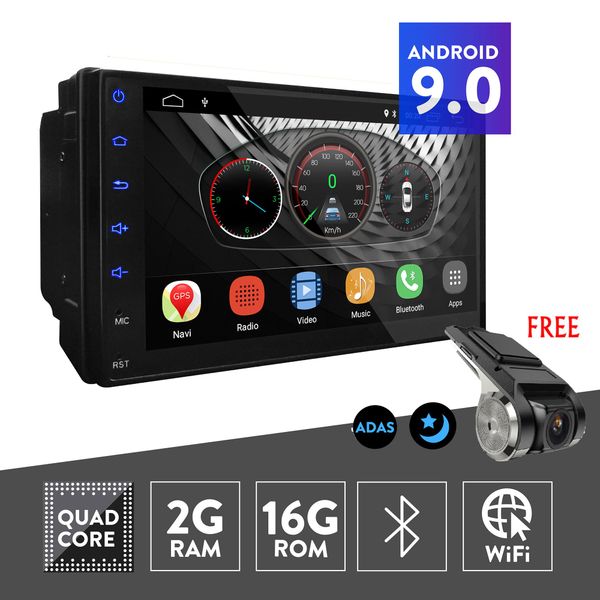 

ugar android 9.0 2gb ram 7 inch 2 din universal car dvd player with dvr gps bluetooth wifi