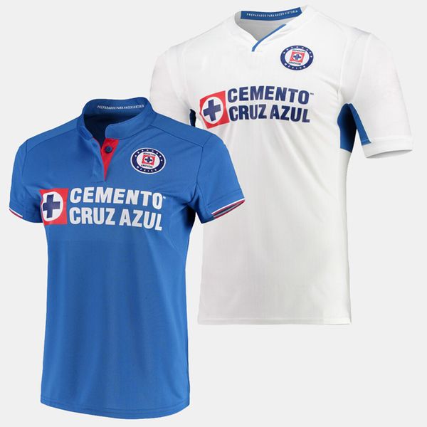 

thailand quality 2019 2020 mexico club cruz azul soccer jerseys 19 20 caraglio montoya mendez football shirts camisetas de futbol, Black;yellow