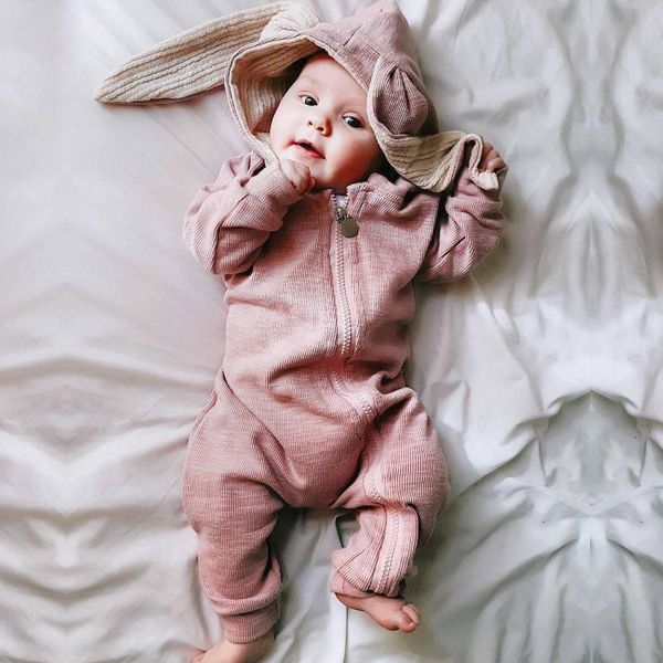 2019 Autumn Winter Inverno recém -nascido Roupas de bebê roupas de menina Rompers Fantas de crianças para meninos macacões de macacão infantil 3 9 12 18 meses