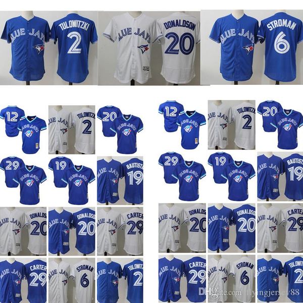 

Toronto Blue Stroman Jays Jersey Marcus Stroman 11 Kevin Pilar 12 Roberto Alomar 19 Jose Bautista 29 Joe Carter Jerseys Cheap wholesale