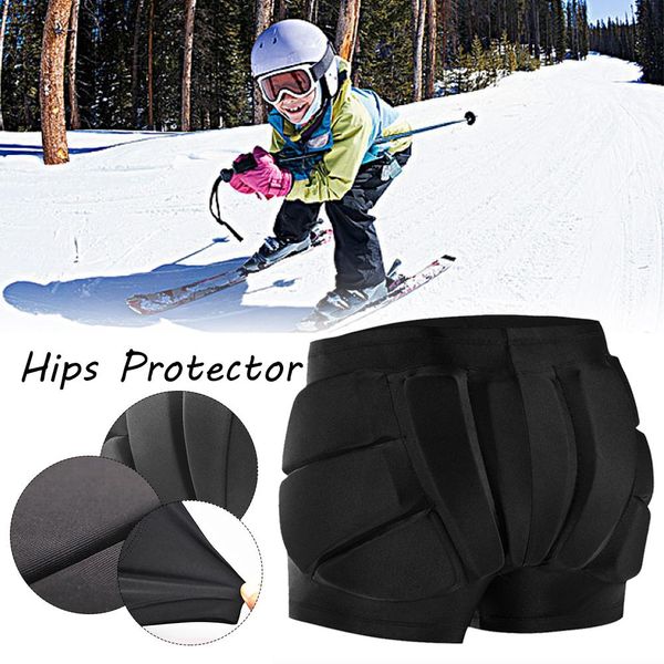 

body protective padded shorts hip buand tailbone 3d protection hockey pants for snowboard skate ski shorts padded protection
