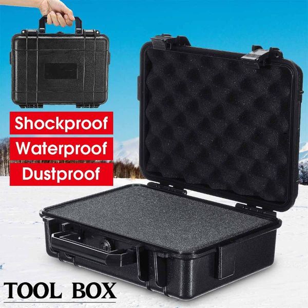

tool organizers waterproof box shockproof toolbox storage compartment portable case hardware equipment plastic organizer